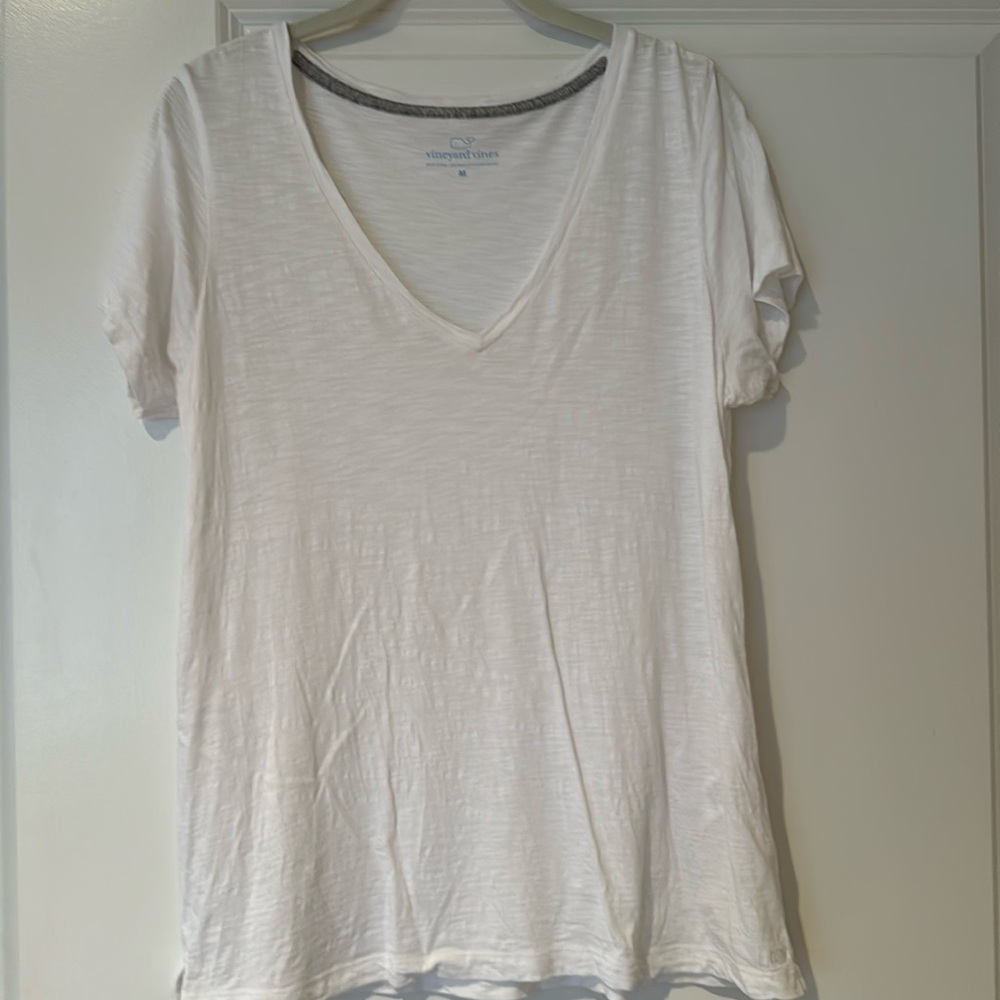 Vineyard Vines Cotton/Modal V-Neck Tee
